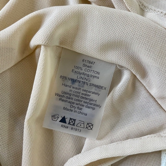 NWT!! Anthropologie PLENTY by TRACY REESE Floral Embroidered Dress X-Small - Picture 14 of 15